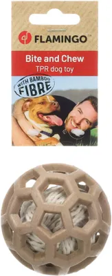 Immagine prodotto di Giocattolo per cani Flamingo Wilga Ball marrone, dimensioni: 7,6 x 7,6 x 7,6 cm