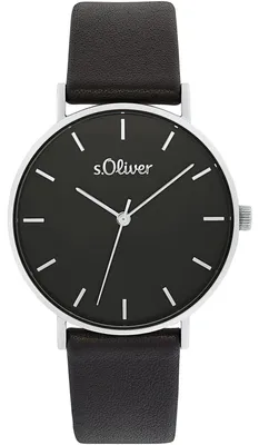 Obrázok produktu pre Dámske hodinky s koženým remienkom v puzdre z nehrdzavejúcej ocele - s.Oliver Model: 2033485