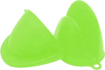Produktbild von Hitzebeständige Silikonhandschuhe, rutschfest hochtemperaturbeständig