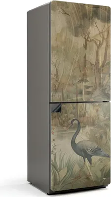 Zdjęcie produktu dla Ptak w naturalnym krajobrazie - Magnetyczna osłona lodówki - Magnetyczna folia dekoracyjna do kuchni - dekoracja z magnesem na lodówkę - samoprzylepna tablica magnetyczna - folia magnetyczna na drzwi lodówki - 70x190 cm