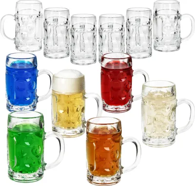 Obrázek produktu pro 12x mini odměrka na panáky 4cl kalibrovaná sklenice na panáky tamper rukojeť znak reliéfu