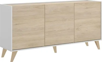 Produktbild von Sideboard Avez,  155x43h75 cm,  Eiche und Weiß