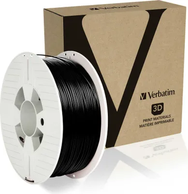 Zdjęcie produktu dla Verbatim 3D filament, PLA, 1,75mm, 1000g, 55318, czarna