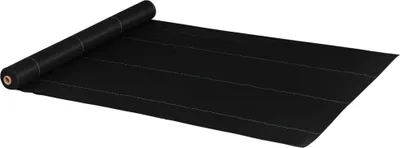 Image de Toile anti-mauvaises herbes - Tissu anti-mauvaises herbes - PP - 2 x 25 m - Noir