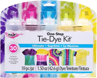 Image de Tulip Tie-Dye Kit Ultimate - Kit de bricolage créatif pour 30 projets