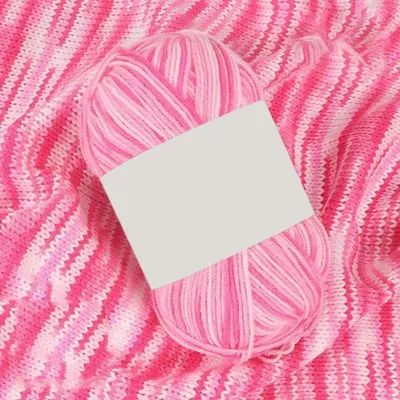 Immagine prodotto di Filato per uncinetto e per maglia, sfumatura di colore, 2 gomitoli da 50 grammi ciascuno, rosa, acrilico, morbido