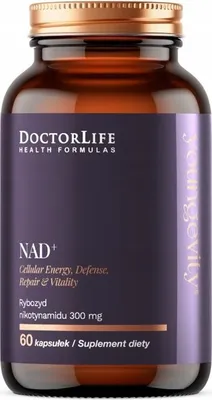 Obrázok produktu pre Doctor Life NAD+ Nikotínamid ribozid 300 mg, 60 kapsúl