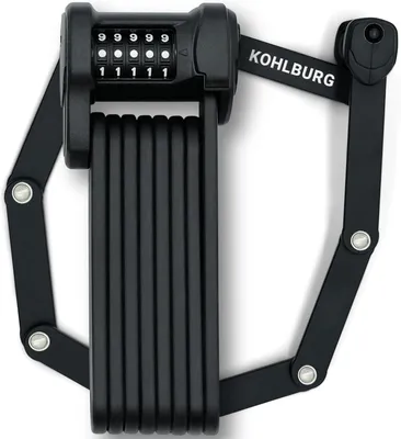 Obrázok produktu pre Zámok na bicykel s 5-miestnym číselným kódom - 101 cm - S držiakom