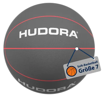 Obrázok produktu pre HUDORA Tichý basketbalový loptička – veľkosť 7 – 24 cm