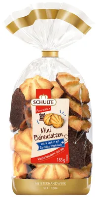 Produktbild von Schulte Mini Bärentatzen 185g