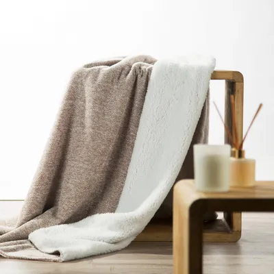 Produktbild von Decke PANDA beige weiß 150x200 cm