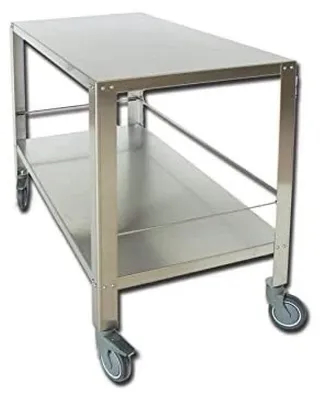 Aufbewahrungstisch, 2 Fächer, 120x65x95 cm, 40 kg Tragkraft