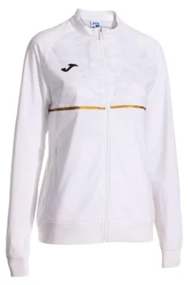 Image de Veste de sport pour femmes Joma, fermeture éclair, tailles XXS à XL, légère, avec poches et manches raglan
