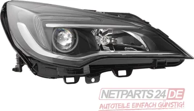 Produktbild von Scheinwerfer passend für Opel Astra D2JO ab Baujahr 2015 ZKW Halogen RE 39018893 Johns