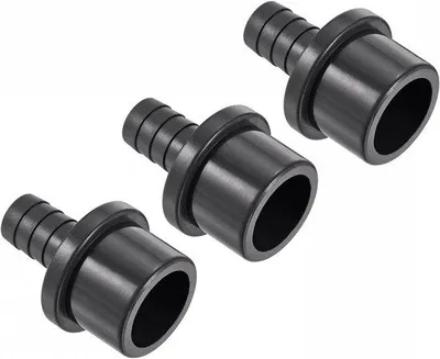Image de Raccord pour tuyau en PVC 16 mm x 32 mm, noir, pour tuyau d'arrosage