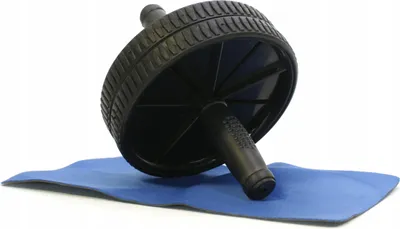 Zdjęcie produktu dla KÓŁKO ROLLER DO ĆWICZEŃ BRZUCHA wałek + MATA