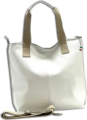 Produktbild von Tasche weiß Florence Shopper Leder OTF161W