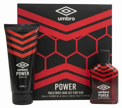 Image de Umbro Power Coffret Gel Douche & Eau de Toilette pour Homme