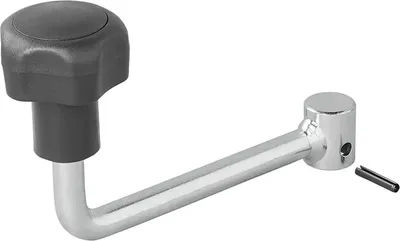 Produktbild von Hebel für Stützrad 60 mm Stahl Kurbel für Anhänger Wohnwagen Bugrad Deichselrad