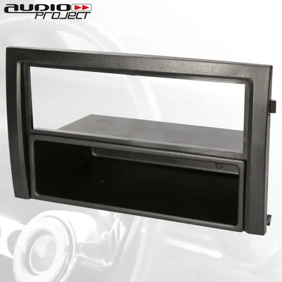 Produktbild von Audioproject A388 - Autoradio Radioblende für Skoda Fabia Doppel DIN 1 DIN Radio ab 2003 Einbaurahmen
