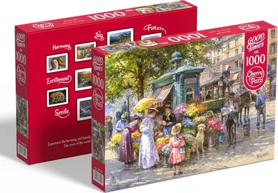 Zdjęcie produktu dla Puzzle 1000 piese Blumenmarkt 30226 Cherry Pazzi