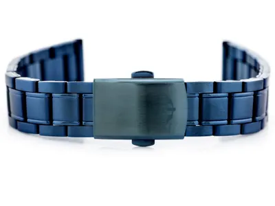 Obrázok produktu pre Náramok Bisset (bb013d) - námornícka modrá 16mm