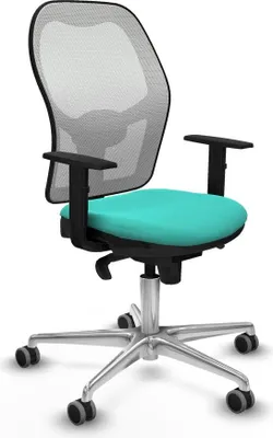 Image de Chaise de bureau Piqueras y Crespo 1D086G0 turquoise