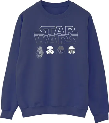 Produktbild von Star Wars - Sweatshirt für Herren BI45994 (XL) (Marineblau)