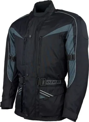 Produktbild von Roleff RO10003 Motorradjacke – Schwarz/Grau, wasserdicht, atmungsaktiv & mit Protektoren  Roleff Größe: 4XL,