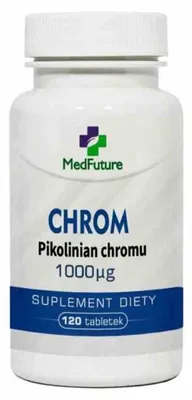 Produktbild von MedFuture Chrom Picolinat 1000µg 120 Tabletten
