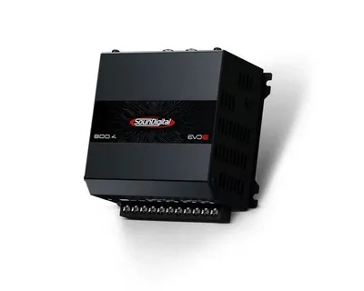 Produktbild von SounDigital 800.4 EVO 6.0 – 4Ω Ohm Verstärker | 800W | 4 Kanäle
