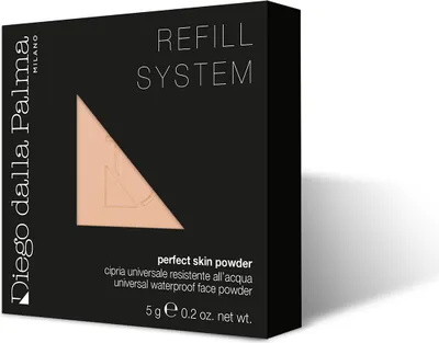 Produktbild von Diego dalla Palma Perfect Skin Powder, Jeder Hauttyp, Beige, Hülle, Gepresstes Puder, Matte, Natürlich/Natur, 4 g