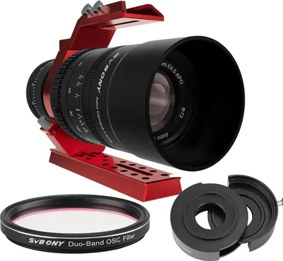 Immagine prodotto di SVBONY SV555 telescopio rifrattore APO con SV220 filtro telescopio da 2 pollici e SV226 cassetto per filtri telescopio