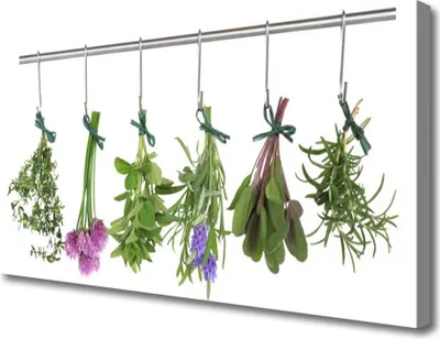 Produktbild von Tulup Leinwand-Bilder 100x50 Wandbild Canvas Kunstdruck Blumen Blätter Pflanzen
