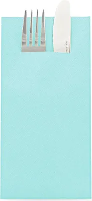 Produktbild von Sovie HORECA Besteckserviette Sky aus Linclass® Airlaid 40 x 40 cm, 1/8 Falz, 75 Stück