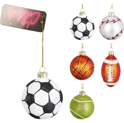 Obrázok produktu pre Závesné športové lopty 6 cm, 10 ks v balení