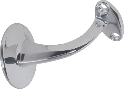 Produktbild von Wandhalterung mit Stockschraube, Messing