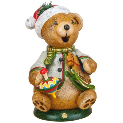 Immagine prodotto di Hubrig Volkskunst 'Wichtel - Teddy's Schaukelpferd'