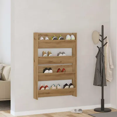 Obrázek produktu pro vidaXL Skříň na boty 2 ks Artisan dub 85 x 18 x 90 cm dřevěný materiál