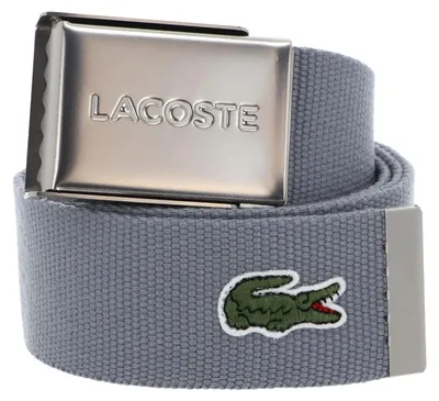 Immagine prodotto di LACOSTE cintura Casual Woven Strap W110 Tradewinds grigio