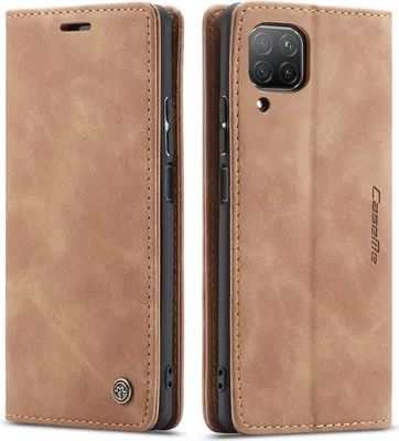 Produktbild von Huawei P40 Lite Hülle, LaimTop Retro Kunstledertasche TPU Innere, Kartenfächer, Magnetverschluss, Klapphülle mit Standfunktion Schutzhülle für Huawei P40 Lite Braun