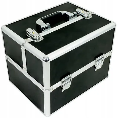 Produktbild von Kosmetikkoffer Cosnet 25 x 25 x 32 cm schwarz