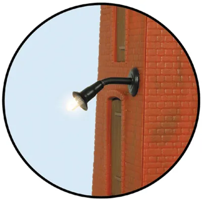 Produktbild von Viessmann 6442 - N Wandleuchte klein, LED warmweiß  - Neu