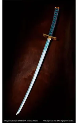 Immagine prodotto di Demon Slayer: Kimetsu no Yaiba – Replica 1/1 della spada Nichirin di Proplica (Muichiro Tokito) – 91 cm