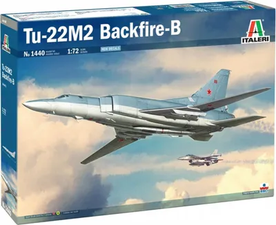 Obrázok produktu pre Stavebnica lietadla 1440 - Tu-22 M3 BACKFIRE C (1:72)