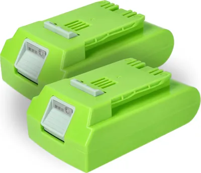 Produktbild von vhbw 2x Akku kompatibel mit Rössle Bisam 44, Biber 22 Grasschere, Strauchschere Heckenschere Gartengeräte (2Ah, 24V Li-Ion)