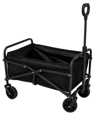 Image de Chariot de transport pliable, structure renforcée, maniabilité facile, dimensions : 71 x 45 x 48 cm