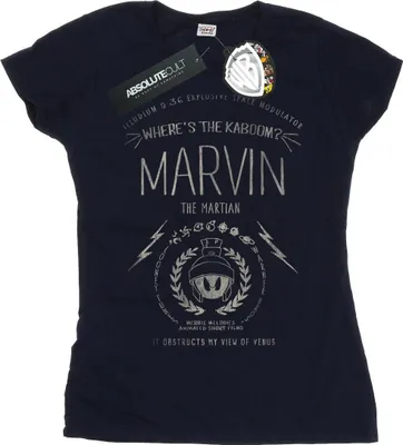 Produktbild von Looney Tunes - "Where's The Kaboom" T-Shirt für Damen BI27092 (S) (Marineblau)