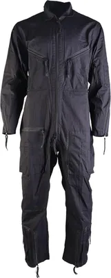 Produktbild von Overall BW, schwarz, Größe 60, Polyester-Baumwolle, 7 Reißverschluss- & 2 Durchgreiftaschen