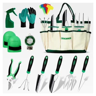 Produktbild von Gartenwerkzeug-Set, Handwerkzeug-Geschenkset mit Aufbewahrungstasche